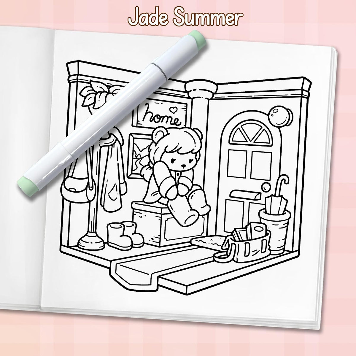Comfy Places: Cute Coloring Book for Adults and Teens with Cozy Rooms and Hygge Scenes for Relaxation (Cozy Coloring Books)