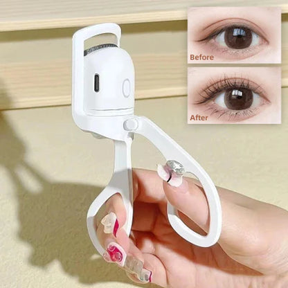 Transform Your Look with the Ultraglow Electric Eyelash Curler - Achieve Stunning, Long-Lasting Curls Effortlessly!